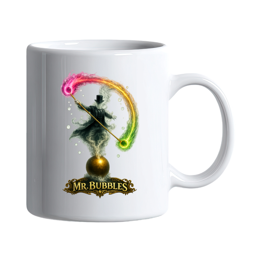 Mr Bubbles Action Mug